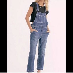 Free People boyfriend overalls